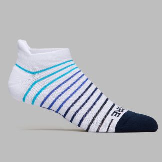men's multi stripe ankle sock