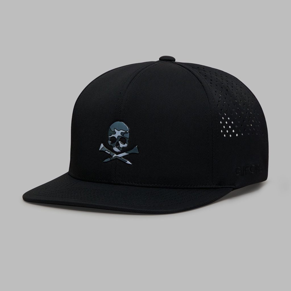 skull & tees perforated delta hat