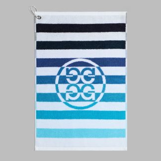 multi stripe golf towel
