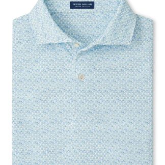 wood fired performance jersey polo