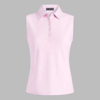 geo tech piqué sleeveless polo