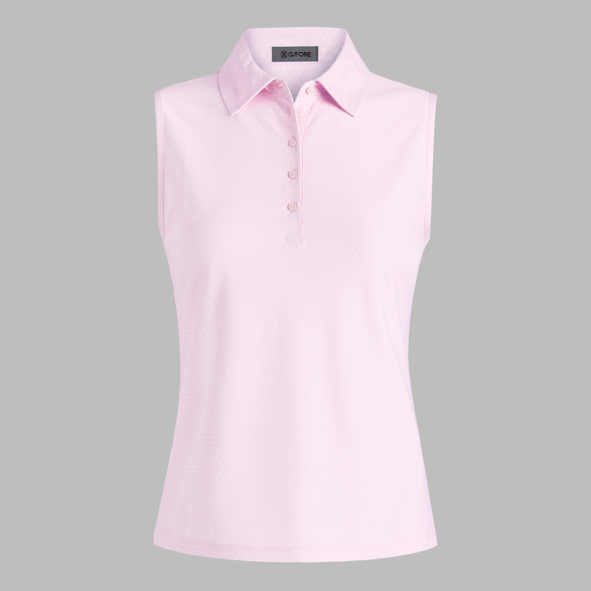 geo tech piqué sleeveless polo