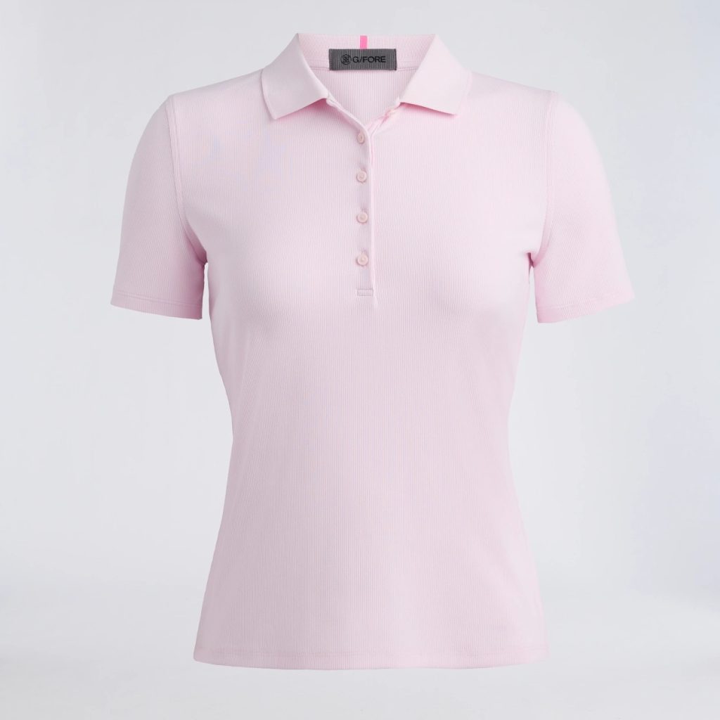 tech nylon rib polo
