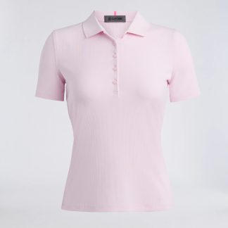 tech nylon rib polo