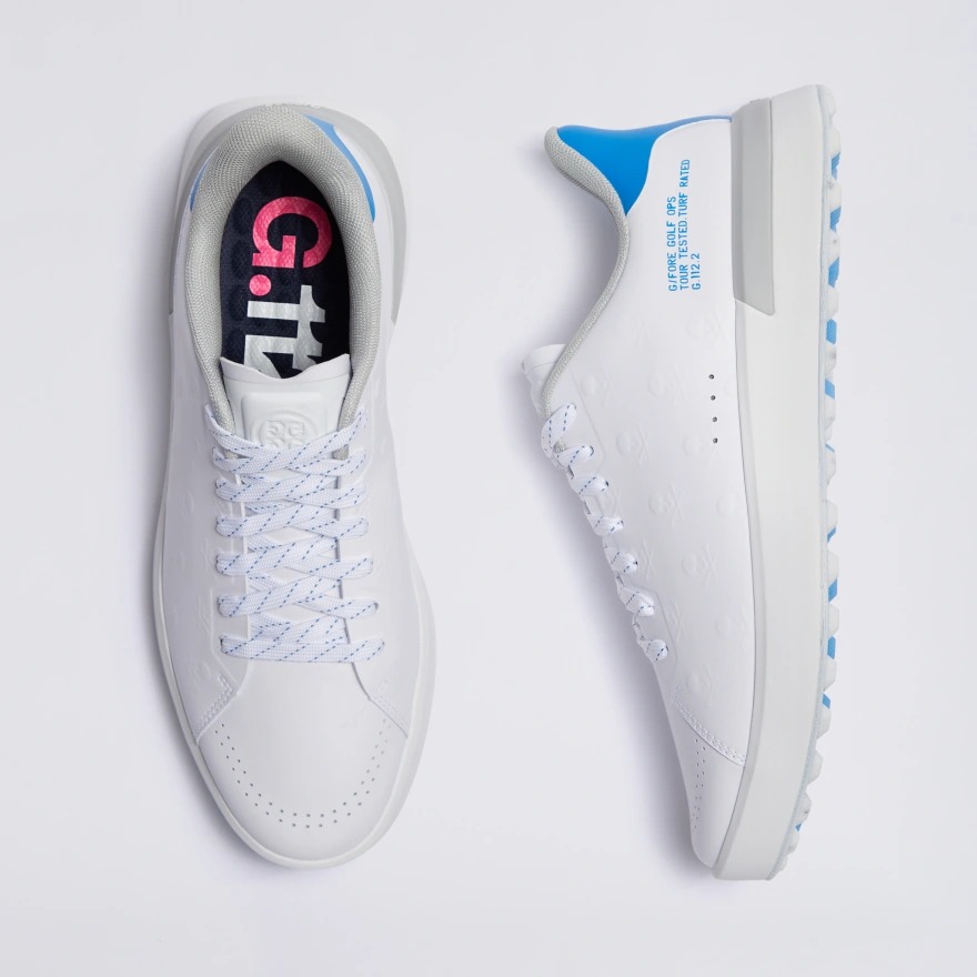 men's g.112 embossed skull & tees golf shoe