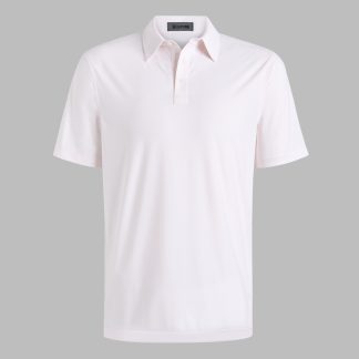 fine stretch jacquard polo