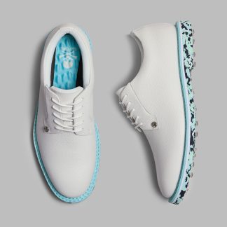 men's gallivanter camo sole leather golf shoe