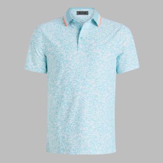 scribble tech jersey polo