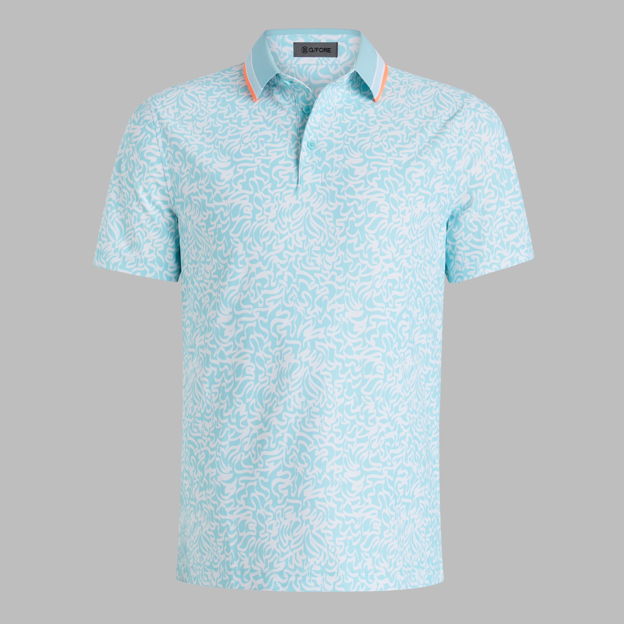 scribble tech jersey polo