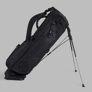 scramble skull & tees parachute carry golf bag