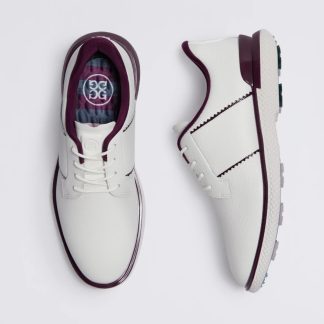 women's gallivan2r leather saddle stripe kiltie golf shoe