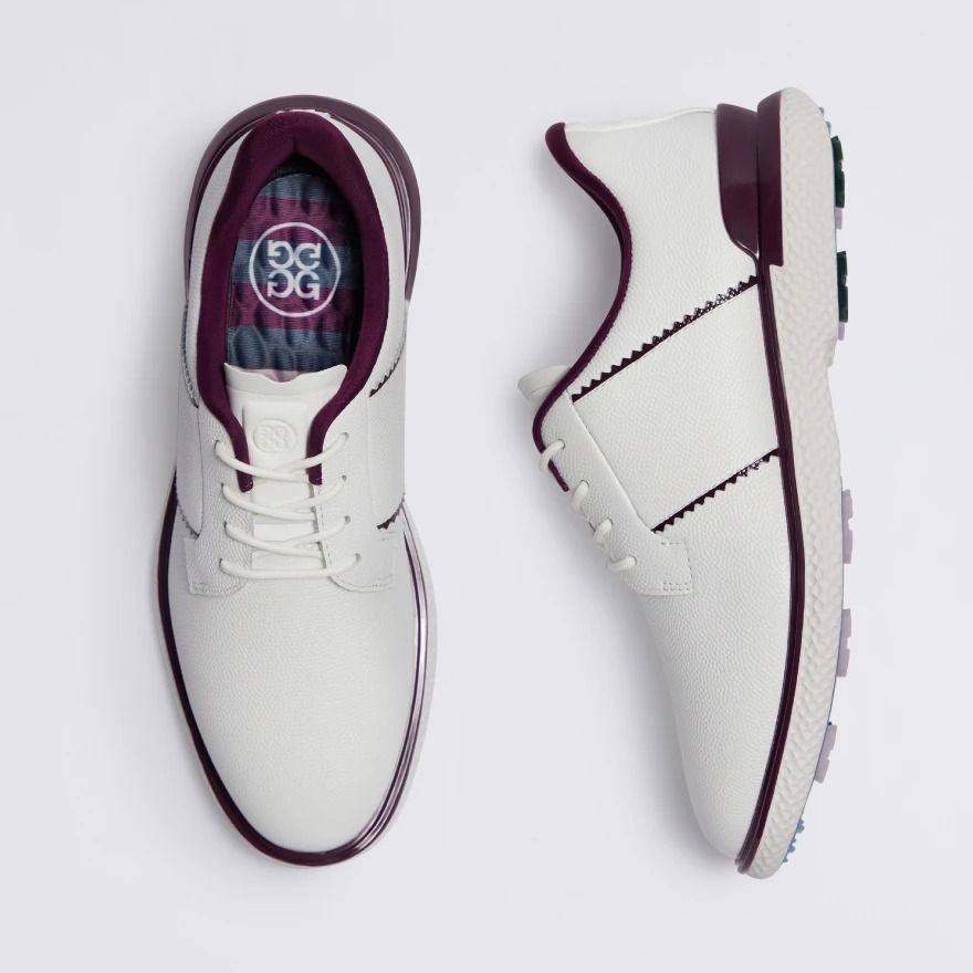 women's gallivan2r leather saddle stripe kiltie golf shoe