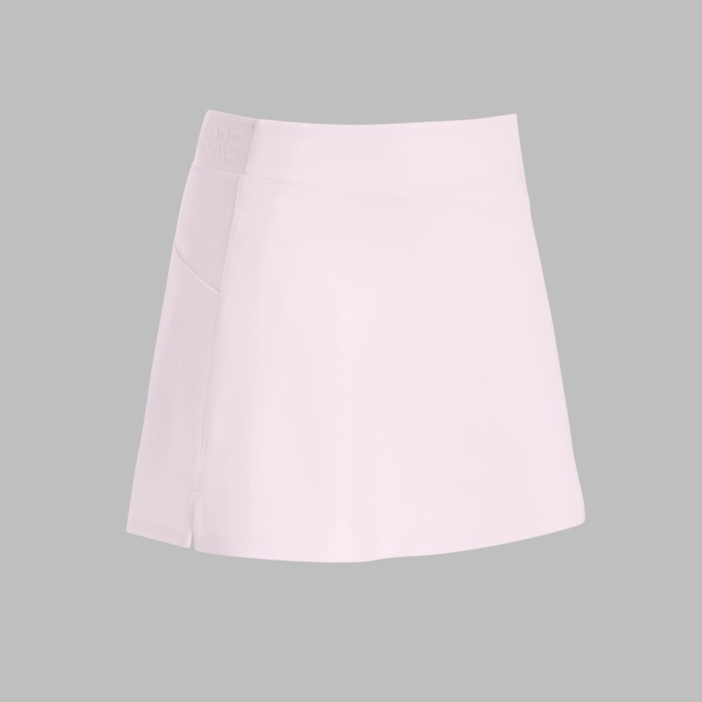 knockout a-line skort