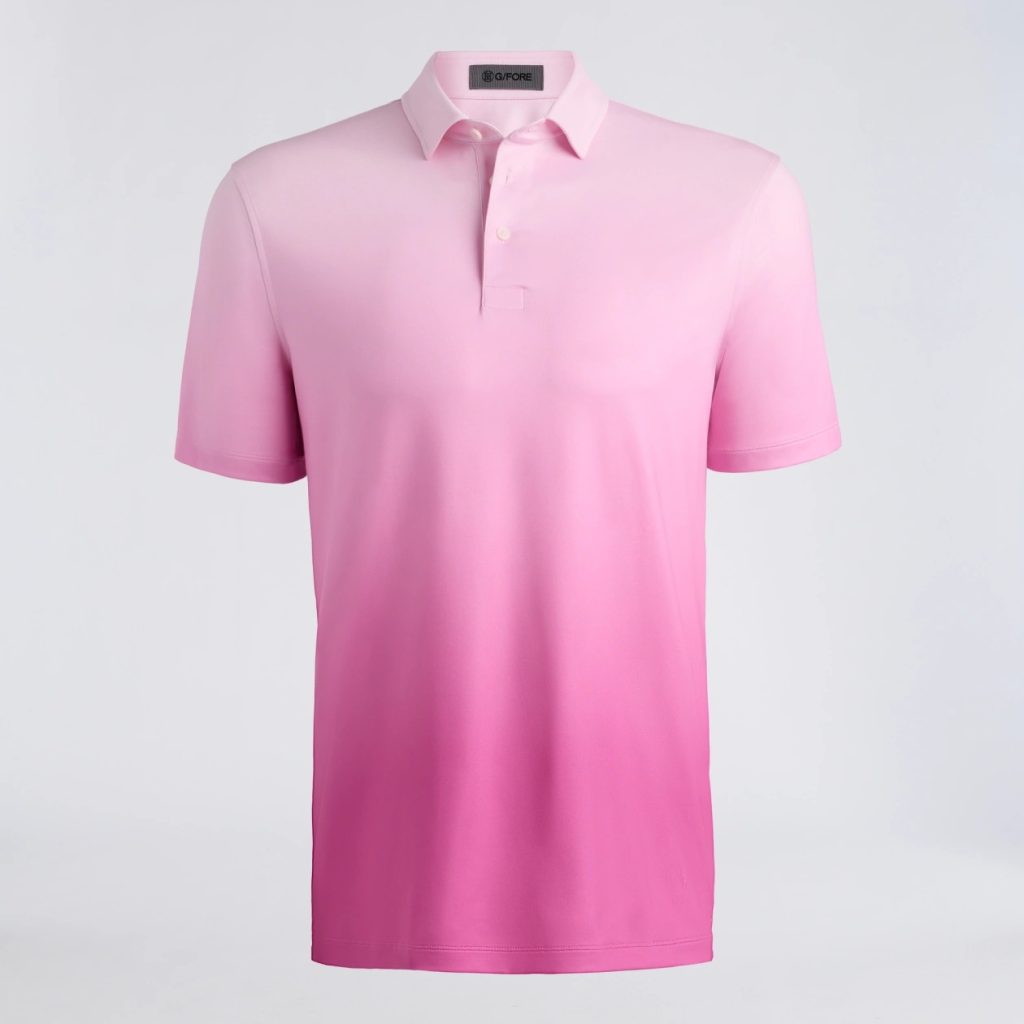 gradient tech jersey polo