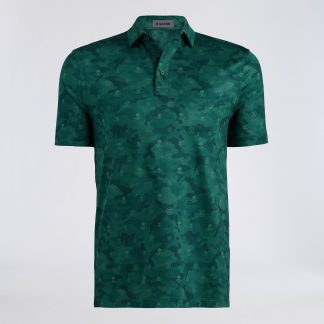 icon camo tech stretch jersey polo