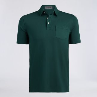 pocket piqué polo